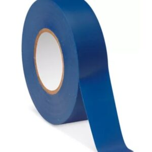 blue electrical tape